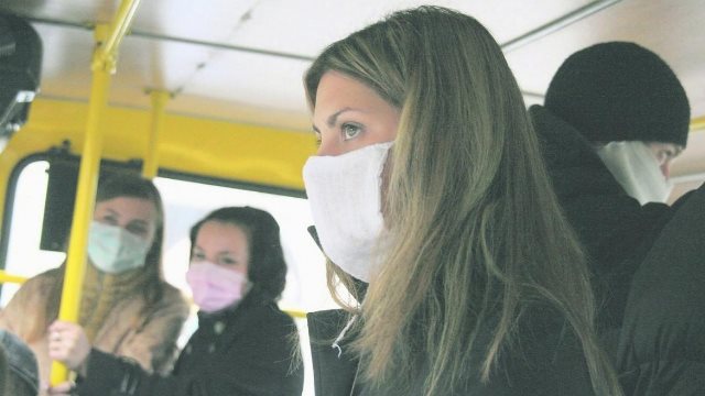 В Киеве введен масочный режим - Грипп в Украине